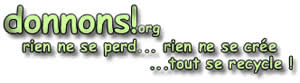Donnons.org - Dons d'objets