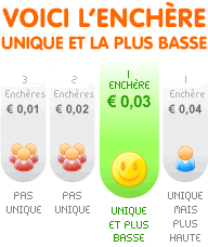 Enchère unique sur Enchereclic