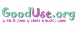 GoodUse - dons et prêt d'objets