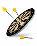Jeu de flechette