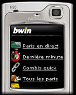 Bwin sur mobile