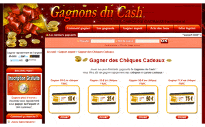 Gagnons du cash Capture