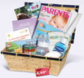 Panier de maman et bébé